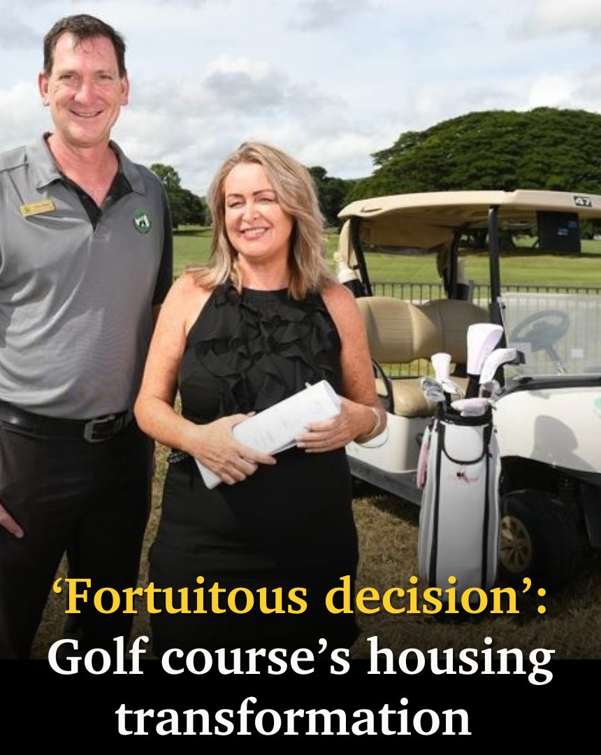 Struggling financially 20 years ago, the Townsville Golf Club made a decision which has led to a massive windfall and dramatic transformation. ⛳🏌️ See what’s changed. ➡️ bit.ly/49Ka1YV