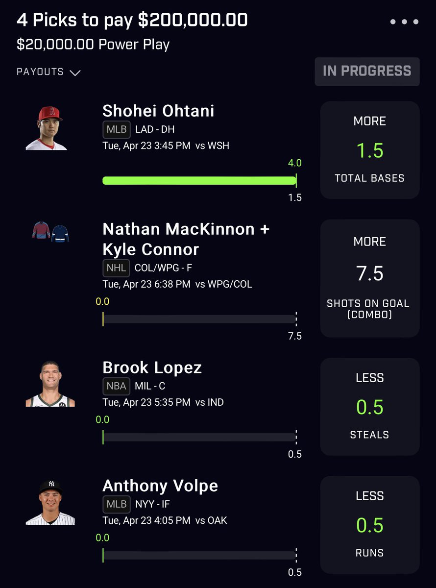 cdl_aim's tweet photo. We are 2/8 on the NHL combo.. 🪬
 
Prayer likes asap, first 10 will be eligible to win $1,000 if this hits❤️ https://t.co/4seGcPMIRc