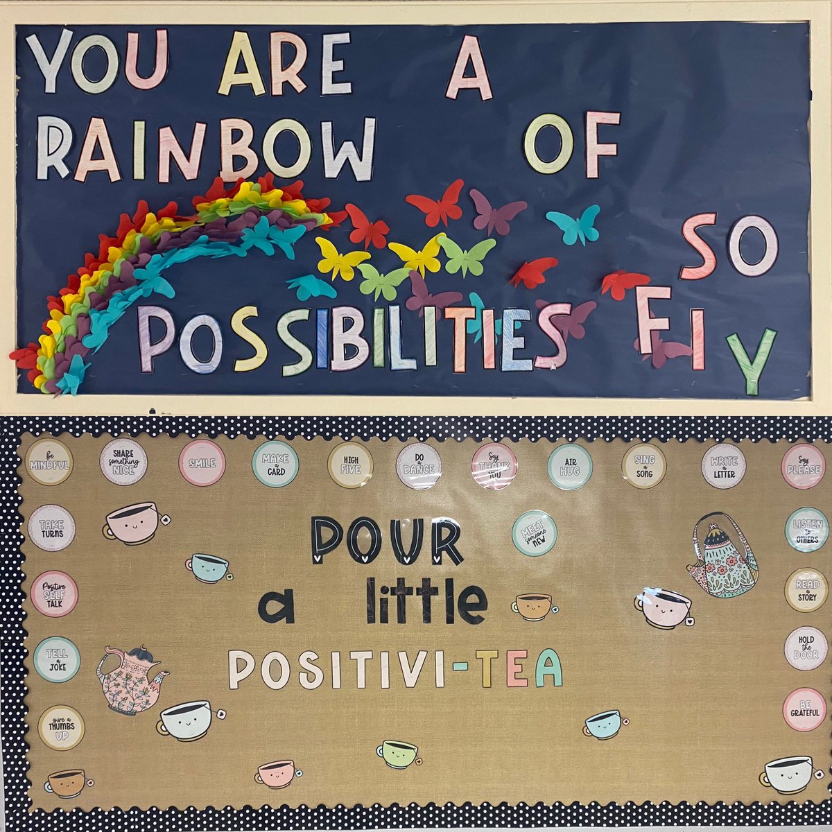 As you walk down the main hallway you can’t help but think positively! Everywhere you look there are positive affirmations @ECISD_AVID4ALL @ConsciousD @ECISDSEL