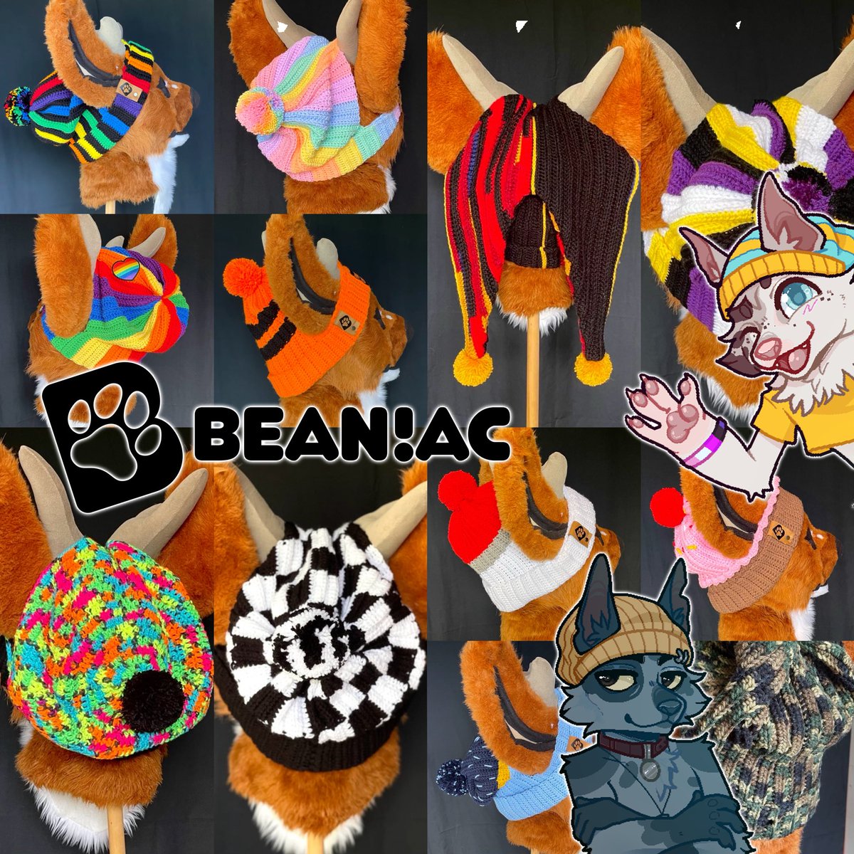 Missed out on snagging a beanie at FurDU? No problem!!
-
We have a few up on our Etsy store for you to snag before your next convention while we work on new designs for you all!
-
Go check them out💕
etsy.com/au/shop/BEANiA…