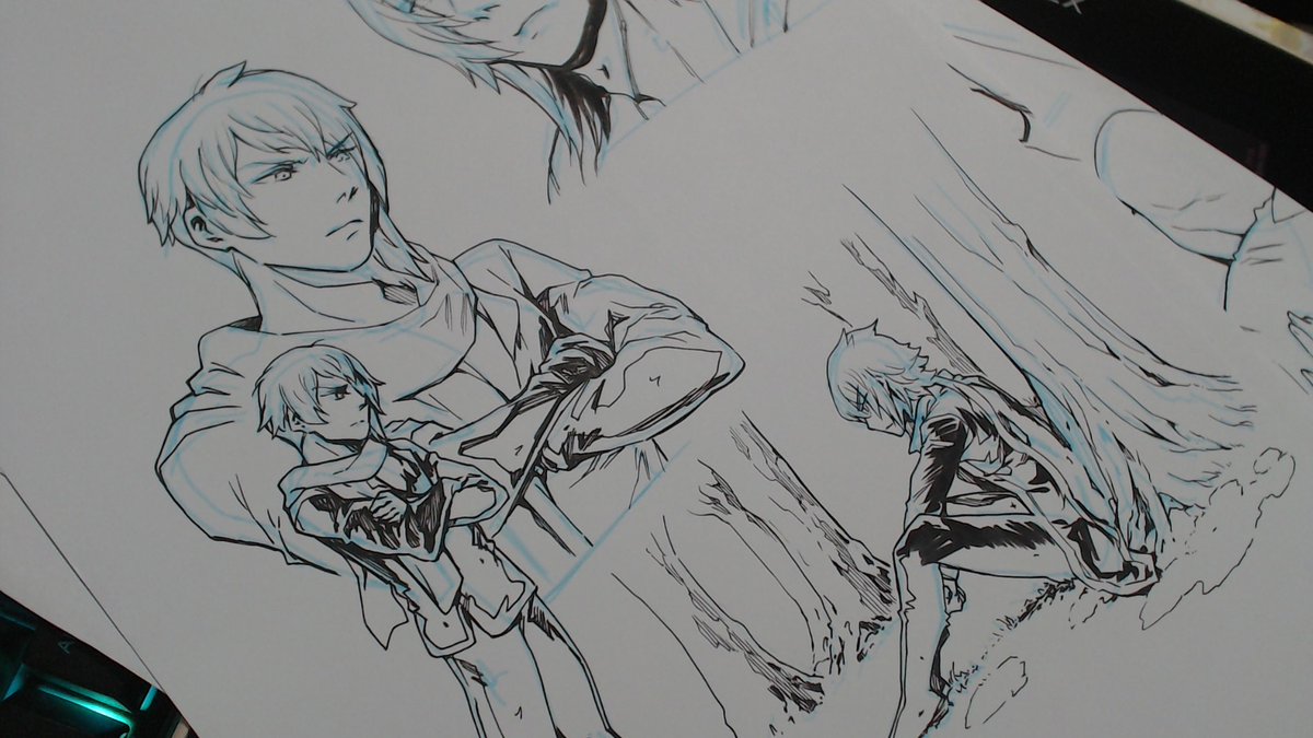 Nydoriko's tweet photo. [CR] Trad Inks~ https://t.co/PD0l1KExHh