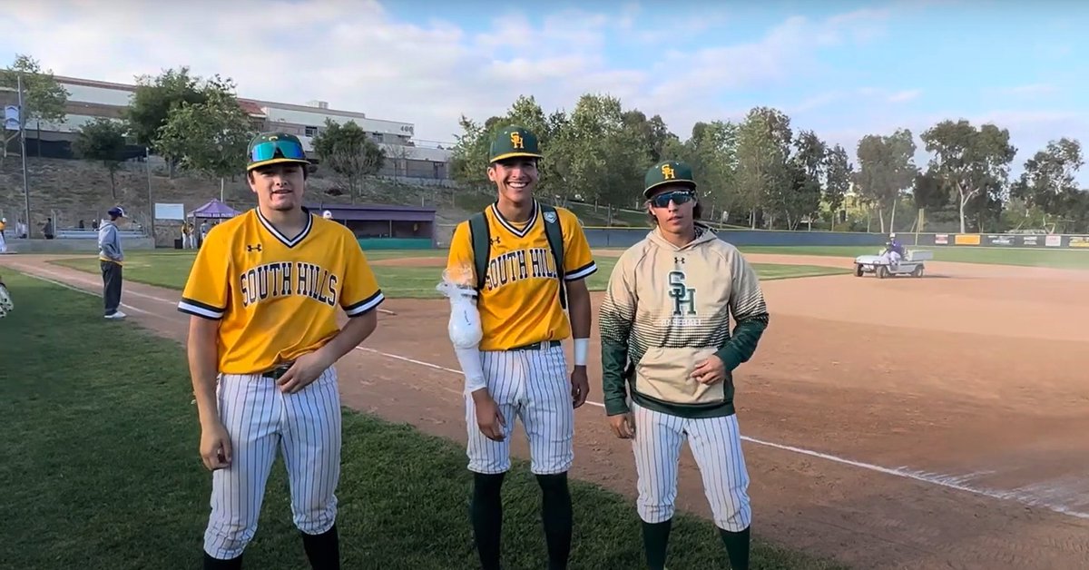 Baseball: <a href="/SHBaseball03/">South Hills Baseball</a> 5, <a href="/DiamondBarBsbl/">DBHS Baseball</a> 0. SHHS got a combined 3-hit shutout from <a href="/MattJMoreno/">Matt Moreno</a> &amp; <a href="/Matman_22/">Matthew Manzo</a>. Huskies &amp; Walnut tied atop Hacienda w/one to play.
210prepsports.com/2024/04/24/mat…