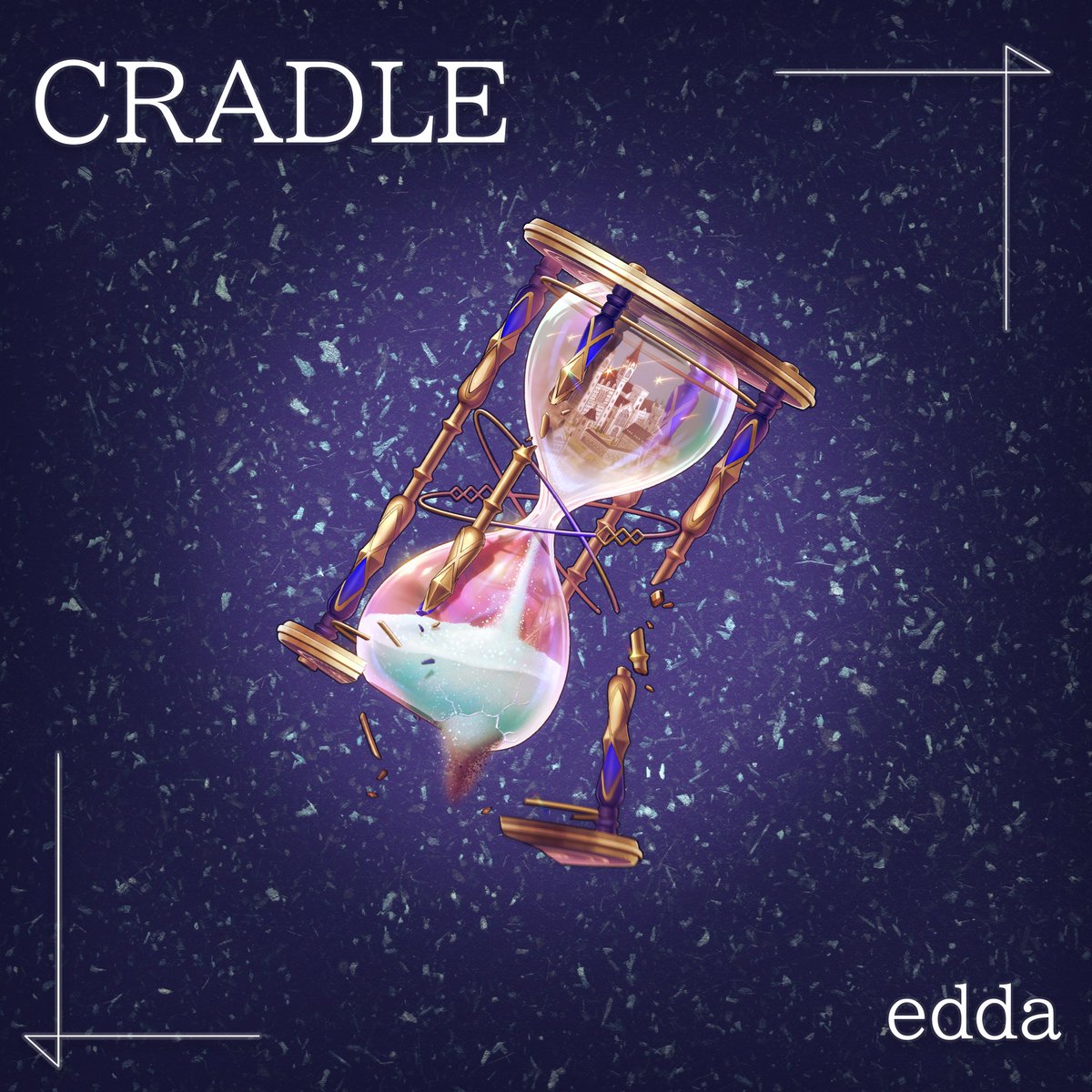 📚🧸新曲『CRADLE』リリース決定🧸🌿

ゲーム「廻らぬ星のステラリウム」(@ranuste )のために書き下ろした「CRADLE」のリリースが決定しました✨

【edda 配信SG「CRADLE」】
発売日：5月22日(水)
収録内容：CRADLE / I think so

カップリング楽曲もお楽しみに☀️

(案内人より🕯𓂃𓈒𓏸︎︎︎︎✼⁡)