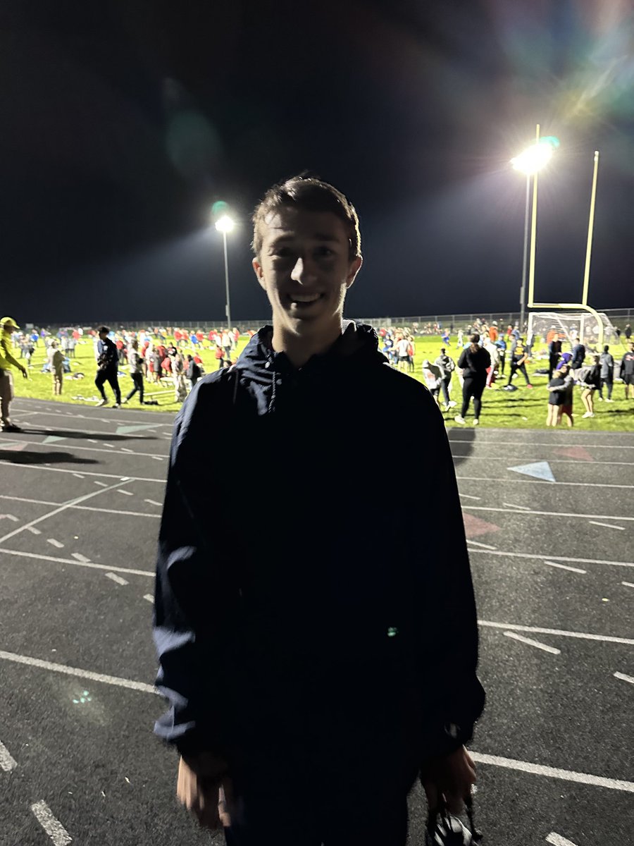 A true Ironman - wins the 3200, anchors the D-med to 2nd, 3rd in the 800 and wins the 1600. Great job Gage!!!! #runallday #leadership #proudcoach