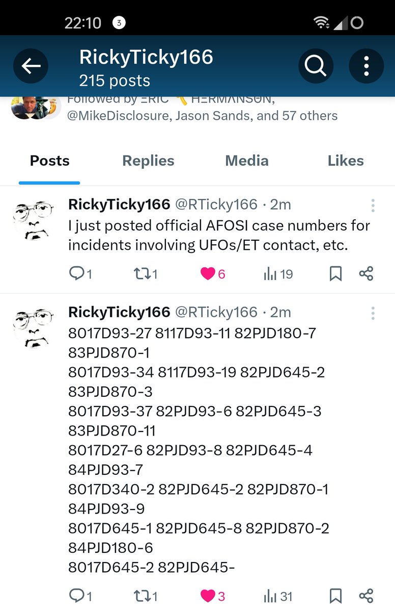 Woah! Look what Rick Doty just posted! Looks like we have some more FOIA requests to submit! 

@blackvaultcom @TheProjectUnity 
@g_knapp @JeremyCorbell @chrisotis78 @HighPeaks77 

#ufotwitter #UAPTwitter #UAP #UFO #ufoX #uapX #uapdisclosure