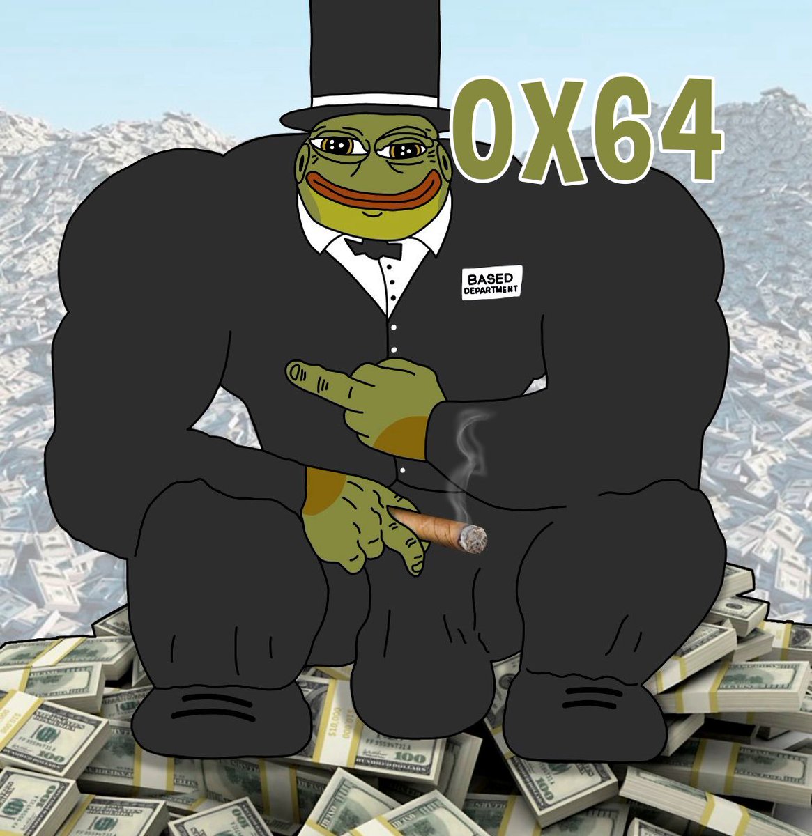Hoppy0x64's tweet photo. My friends like to call me the Giant Balls Boss.

$HOPPY  #0x64 https://t.co/LfsnsP8aKH