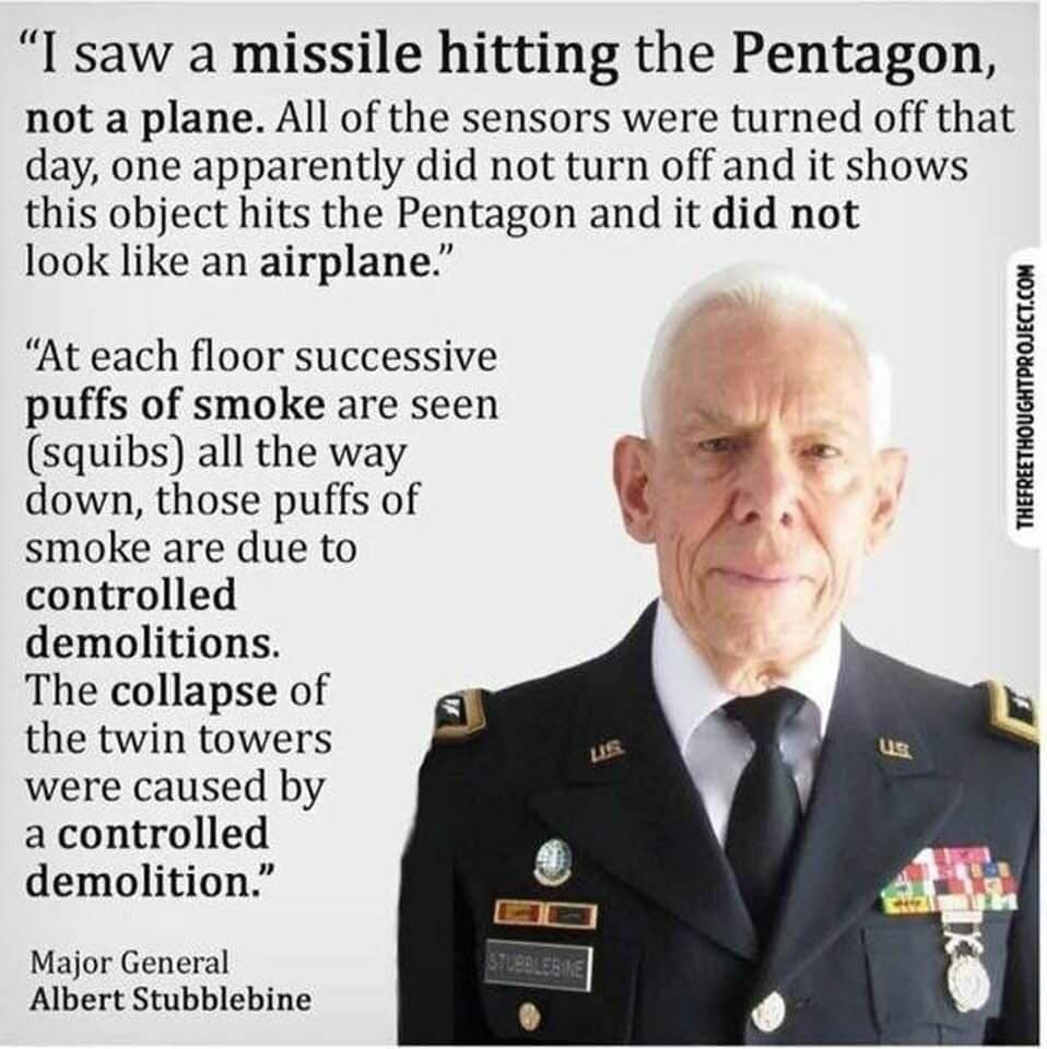 I saw a missile hitting the Pentagon 👇🏻👇🏻👇🏻