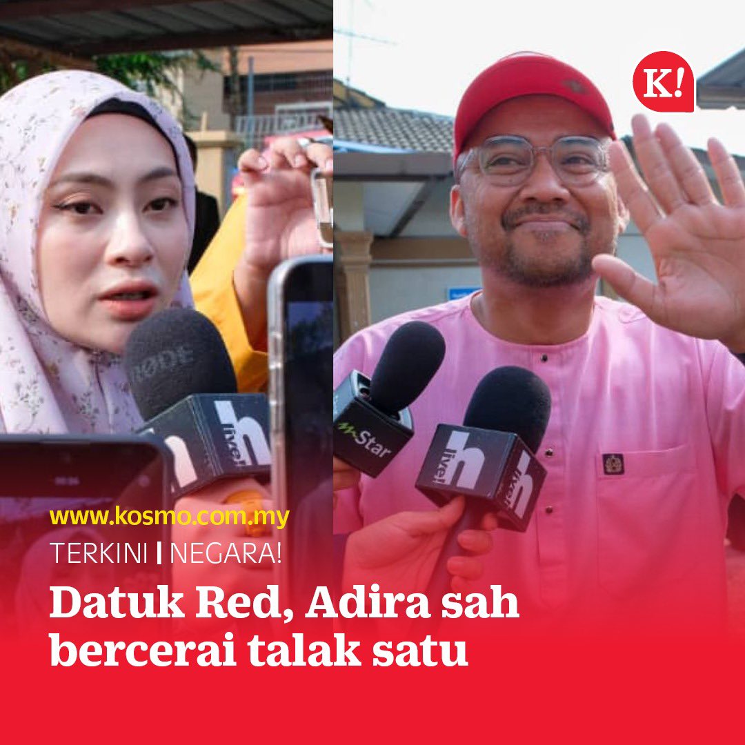 kosmo_online's tweet photo. Bercerai atas persetujuan bersama.
Berita klik https://t.co/3p6xWlsEUx
#adira #datored https://t.co/Ns3UP80NWU