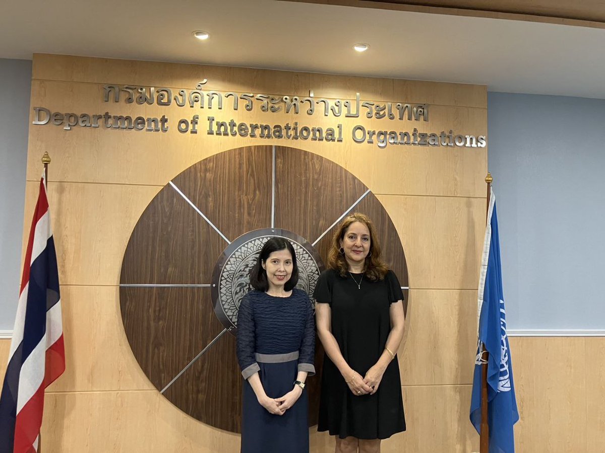 🇹🇭@ICJ_Asia's Regional Director met with @InterorgMFAThai's Director-General to share the ICJ's views on #Thailand's efforts to protect & promote human rights as a candidate for @UN_HRC, Thailand's crucial role in ensuring peace in Myanmar & future opportunities for collaboration