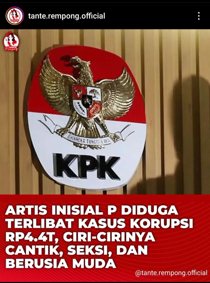 P3gEl's tweet photo. Tebak artis insial P, kira2 siapa ya?cantik, sexy dan masih muda🤔
Source : SS instagram @tante.rempong.official https://t.co/BLzJtAgFzn
