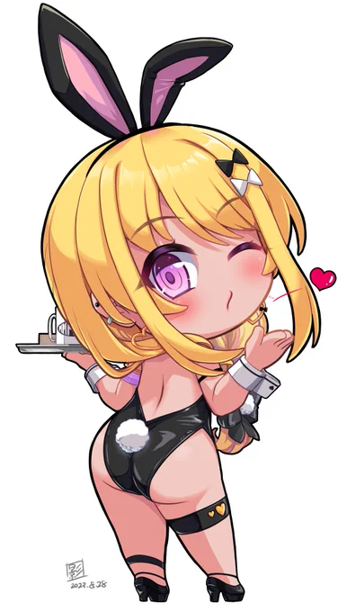 せっかくだし改めてみみぴ#これを見た人はバニーガールをTLに放流しよう #絵みぴ 