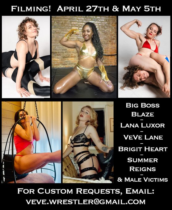 We're having a filming party!  And then another one!   Shooting with the fabulous @lanaluxurious, @bigbossblaze69