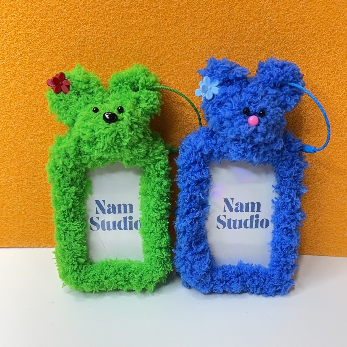 namstudio_'s tweet photo. モールドールなトレカケース♥️
なにわ男子の大橋和也くんと藤原丈一郎くんをイメージして欲しいとリクエスト頂いて作りました😍
 #なにわ男子  #藤原丈一郎  #大橋和也  #トレカケース  #モールドール  #モール人形  #morudoll  #모루인헝  #ナムストゥディオ  #namstudio https://t.co/q3h8j8cm2q