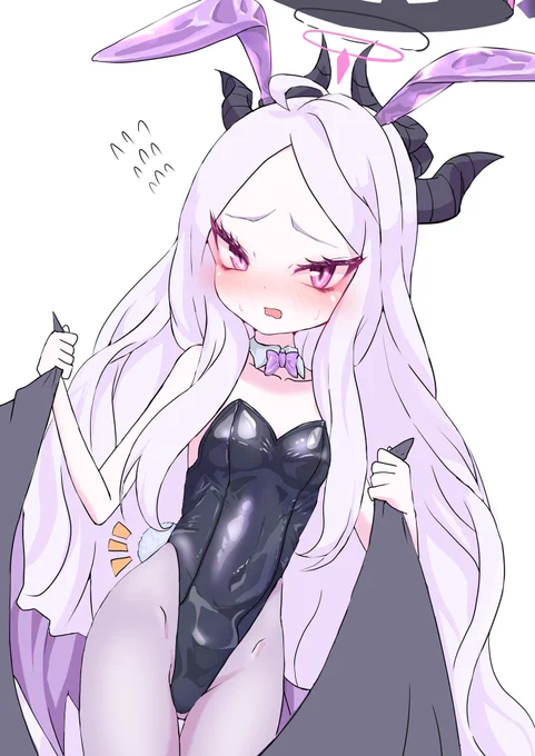 うぅ...ハイグレ.......#これを見た人はバニーガールをTLに放流しよう 