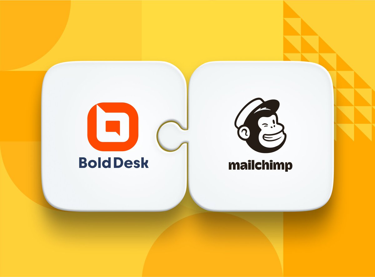 Exciting news in the world of #customerengagement! 

🚀 The integration of #BoldDesk with #Mailchimp is a game-changer for businesses looking to streamline their operations.

Check here:
bolddesk.com/integrations/m…

Key benefits include:
💥 Direct management of #emailcampaigns from