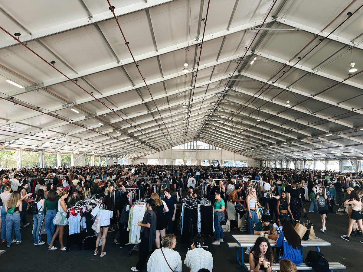 The #BrisbaneShowgrounds will be bursting at the seams with style this Sunday as Australia’s biggest curated fashion market, Fashion Thrift Society, comes to town.   

#mediarelease - bit.ly/3xSkKU8