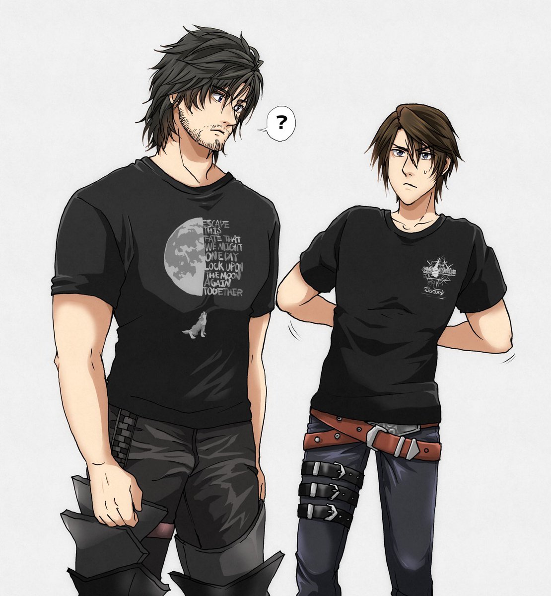 #まだ自分の顔Ｔを気にしてるスコール君の新しいプロフィール画像