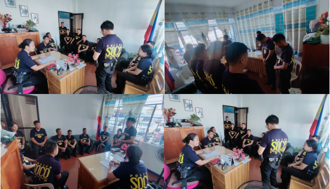 nvpclo's tweet photo. At about 7:40 AM of April 24, 2024, NVPFU personnel led by the PLTCOL ANGELINE B AMANGAN, Provincial Chief with life coach Pastor Ronnie G Policarpio, Jesus Our Banner Ministry conducted SWIM at NVPFU Office focused on the topic “Know God’s Righteousness”. https://t.co/iux1APGyPn