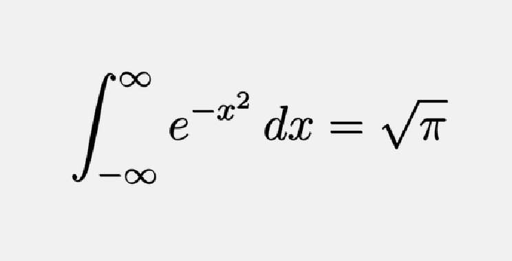 La integral de Gauss