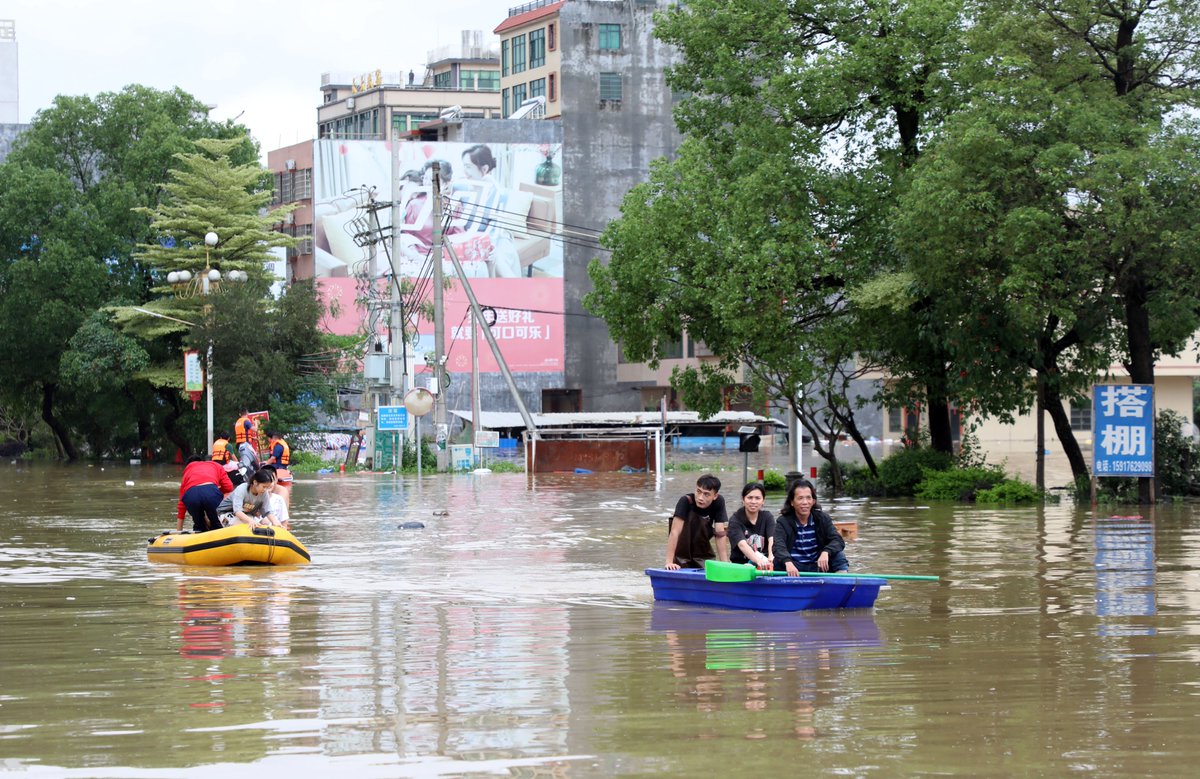 #UPDATE Airline and railway services gradually resumed across Guangdong province on Tuesday following a respite in the weather, but local authorities have ordered measures to prevent further flooding and geological hazards as a new round of heavy rainfall is predicted from