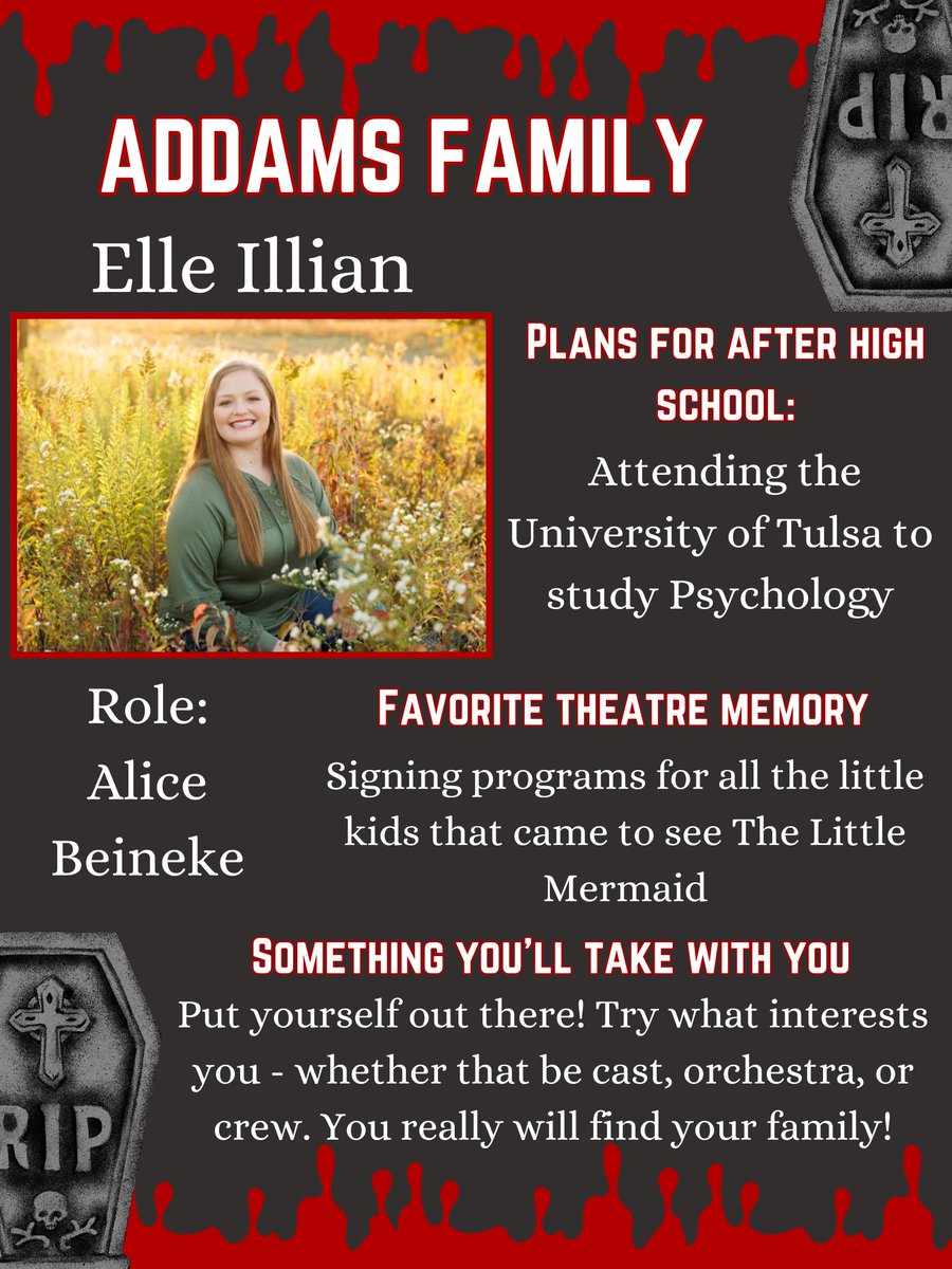 We wish all of our seniors the best of luck with their future plans! DCG Theatre is lucky to have Caden and Elle!

We look forward to seeing you at the shows our seniors have poured so much work into this weekend!

Tickets are available at vancoevents.com/42001