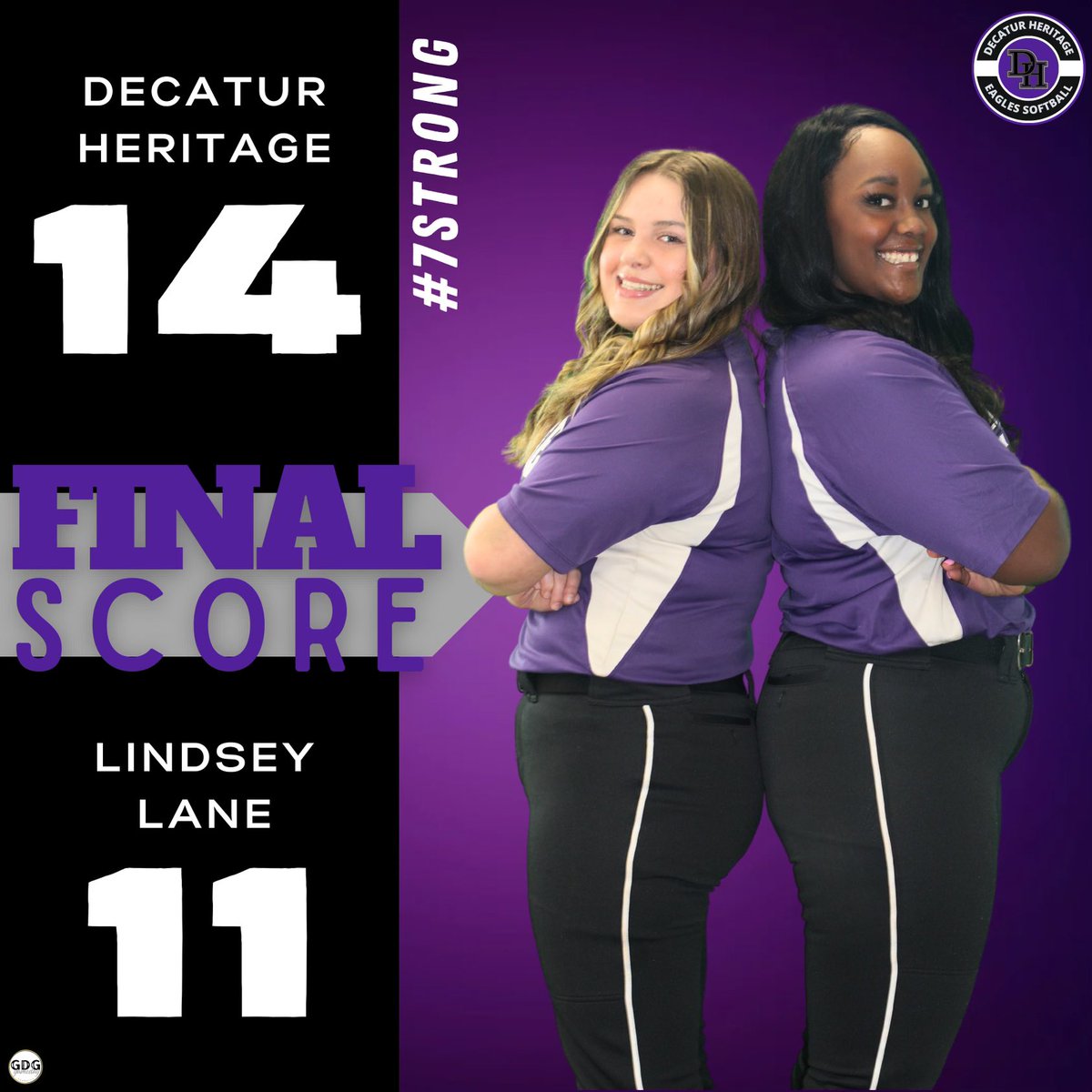 #7STRONG  💜🦅🥎
