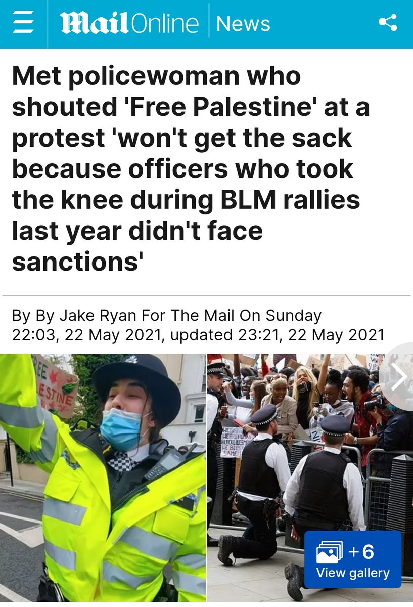 Can @uklabour @MayorofLondon @sadiqkhan #please explain why he (seems to?) let @metpoliceuk support palestine/blm but (seems to?) let them intimidate #women (after one of them #kidnapped, #raped & #murdered #SarahEverard) & #Jewish people?
#NeverLabour
#StopIslam
#NeverAgainIsNow