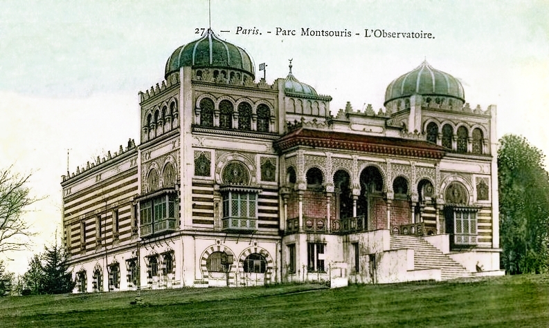 le 24 avril 1893 décés à Paris d'Alfred Chapon architecte, réalisation : Le palais du Bardo de l'exposition universelle de 1867, 95ème division du cimetière du Père Lachaise