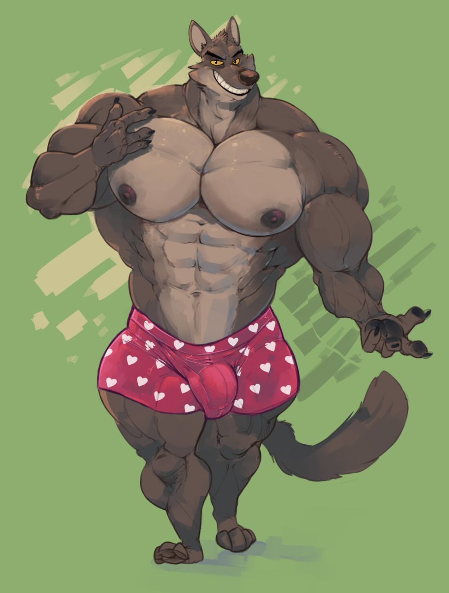 Mr. Wolf but larger 💪🐺