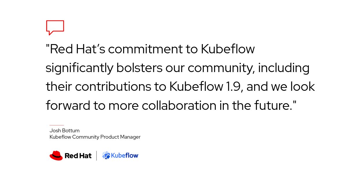 @Kubeflow is the latest Open Data Hub project and aims to support #MLOps. Learn more about the project and how #RedHat is engaged in the community: red.ht/3w1qZEz #KubeCon + #CloudNativeCon