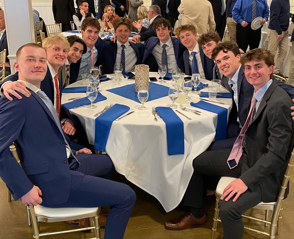 sjpathletics's tweet photo. Banquet night for the 2023-2024 Division 1 Hockey State Champions!! Thank you to all who attended &amp; made this hockey season such a success. Congratulations Eagles!! 🦅💍🏒@SJP_Hockey @TheNestSJP https://t.co/xeIB8pFQ0v