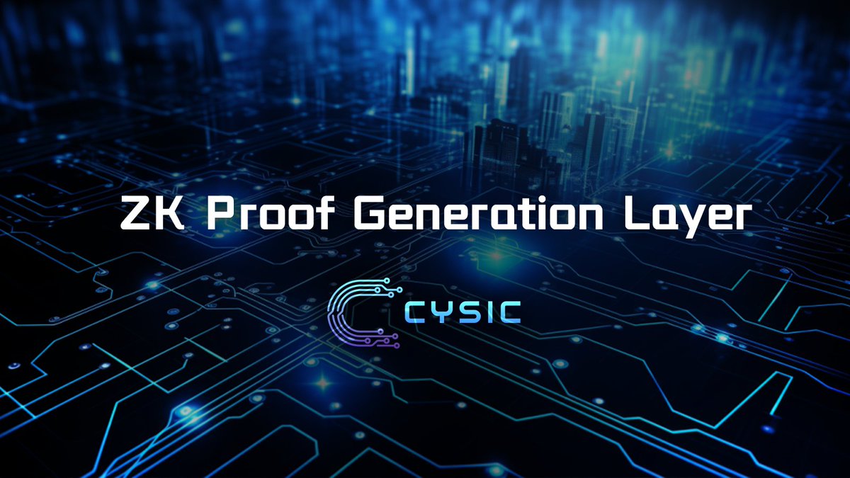 What is Cysic?

Cysic is the first real-time ZK proof generation and verification layer in @VitalikButerin's Ethereum roadmap. ZK is the end game; Cysic is the key to the end game.

ZKP generation used to be resource-intensive and centralized. Cysic hyperscales ZK by leveraging…