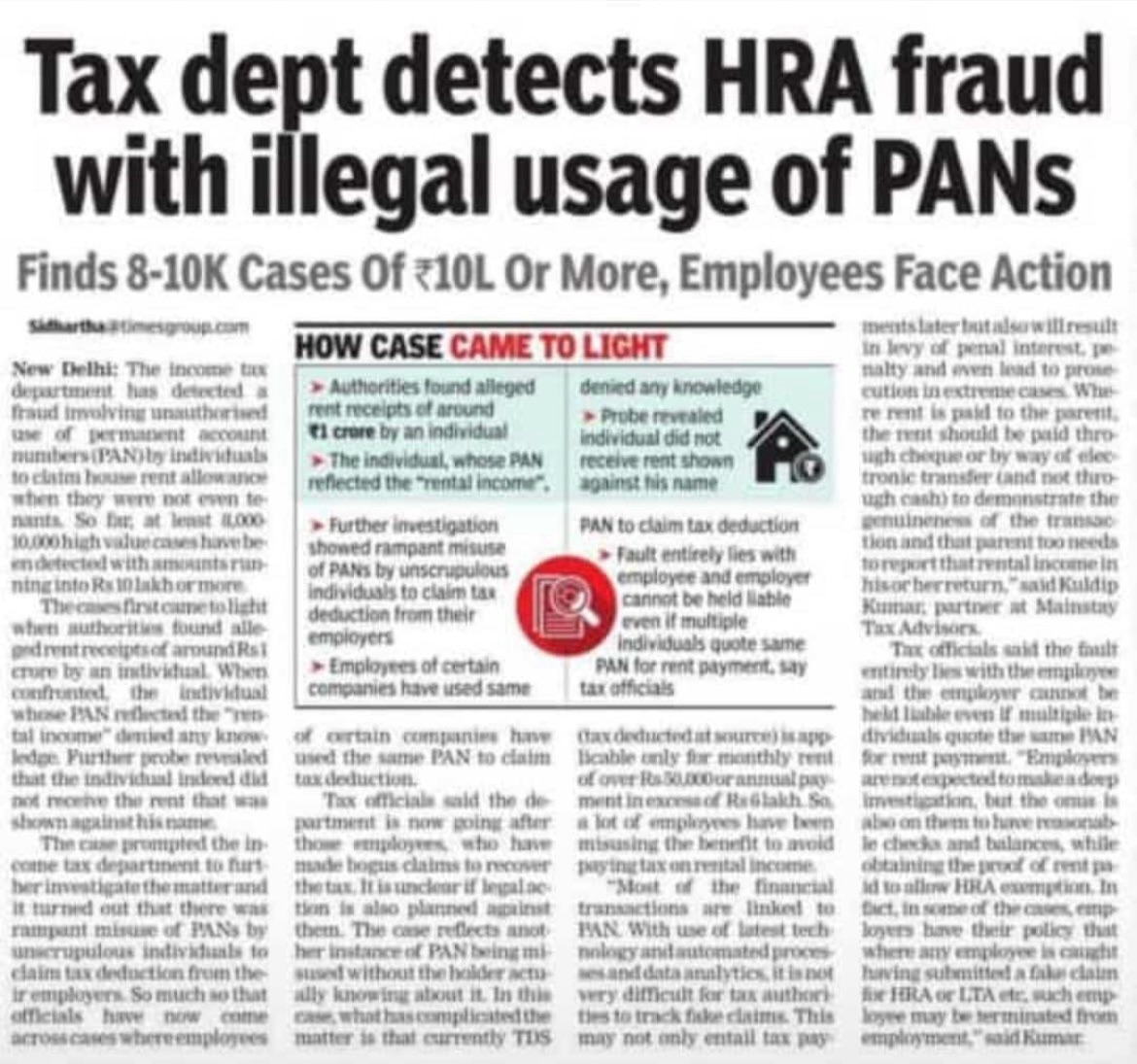 augustin1286's tweet photo. The new financial year has begun, and employees are hurrying to declare their investments to prevent tax deductions. It's crucial to ensure accurate information about the landlord's PAN (for HRA exemption) to avoid any legal repercussions.
#ABShrms #ABSerp #ABSaudit #Taxations https://t.co/boVFt6Xkxm