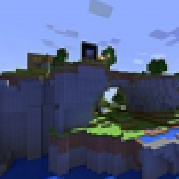 db_witch's tweet photo. Mojang should add this into the game as a painting https://t.co/bs6ieO3Ndf