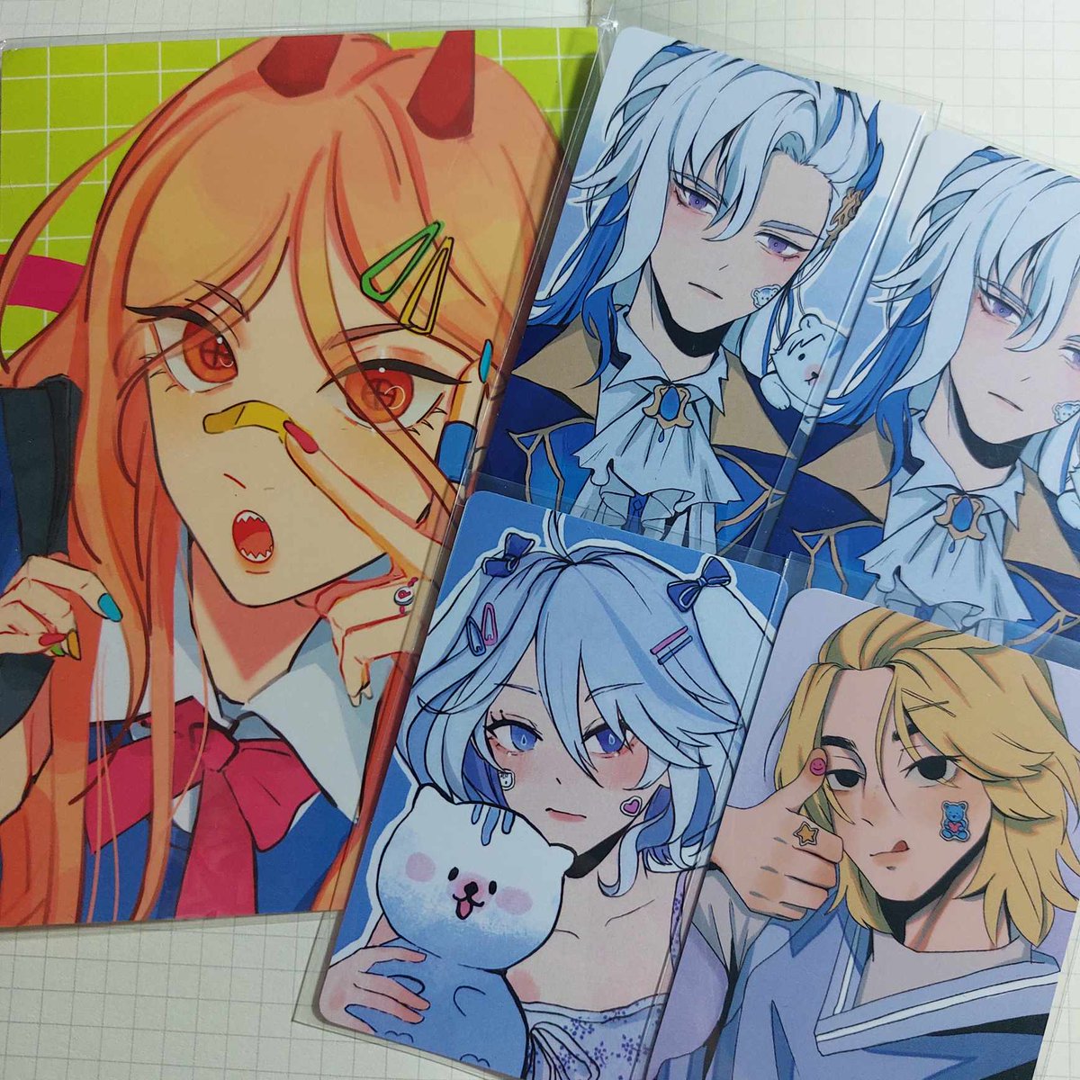 lauvpowy's tweet photo. ㅤꕀ #zvought！？﹐✶ 

       hello @bastardvishen! sorry po for the vv late feedback but thank you sm for the smooth transaction! my 6baji goods all arrived safely to me ◜◡◝ 'til our next po!

ㅤㅤ𖥔﹒ #FromVishen ⪩⪨ https://t.co/mRGTuVlcNs