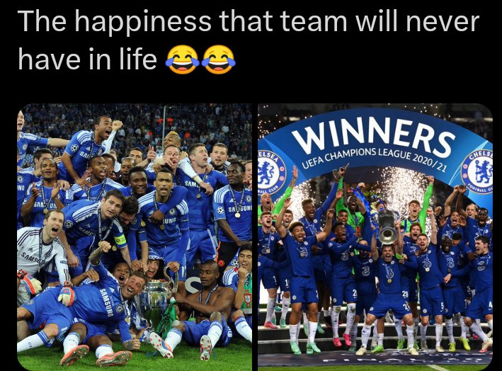Good morning comrades, a situation which doesn't kill you makes you stronger. Am still a Chelsea fan 💪🏾💪🏾💪🏾 for better and for worse💙💙💙 we lose as a team and win as a team.