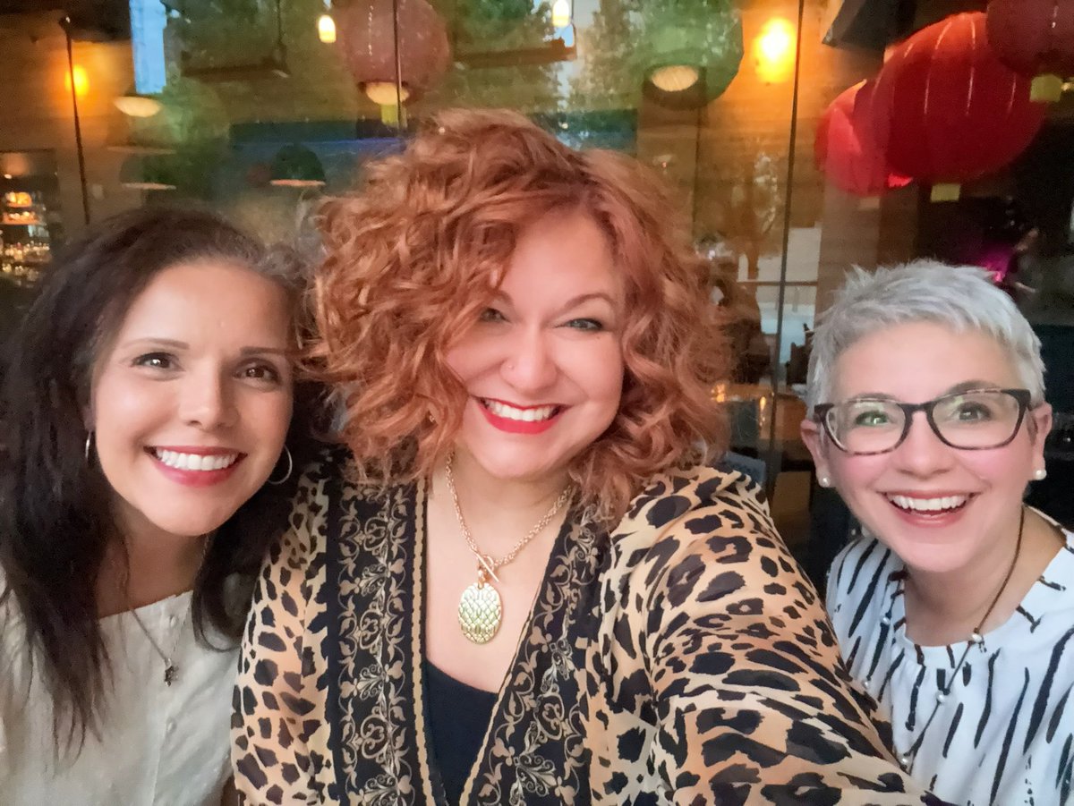 Reunited! Pre- @CollegeBoard Prepárate Dinner with my co-presenters, Ann Marano , Executive Director of @CTCLColleges , & Margaret Rosenbaum , Senior Dean of College Prep at @UpliftEducation at @wuchowaustin . @CollegeBoundTX 

#preparate24 #collegeaccess #equity