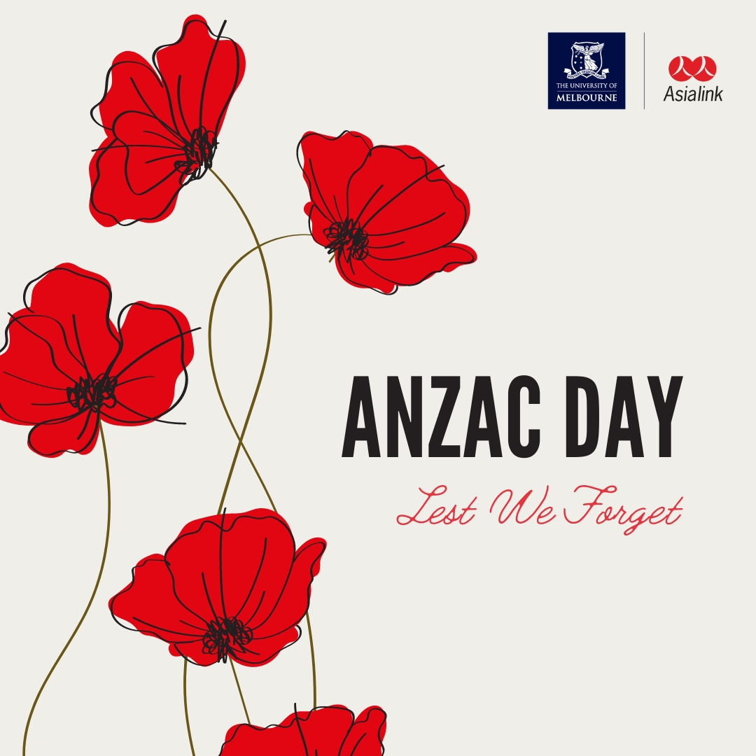 In remembrance of the bravery and sacrifice of our Anzacs today. #LestWeForget #AnzacDay