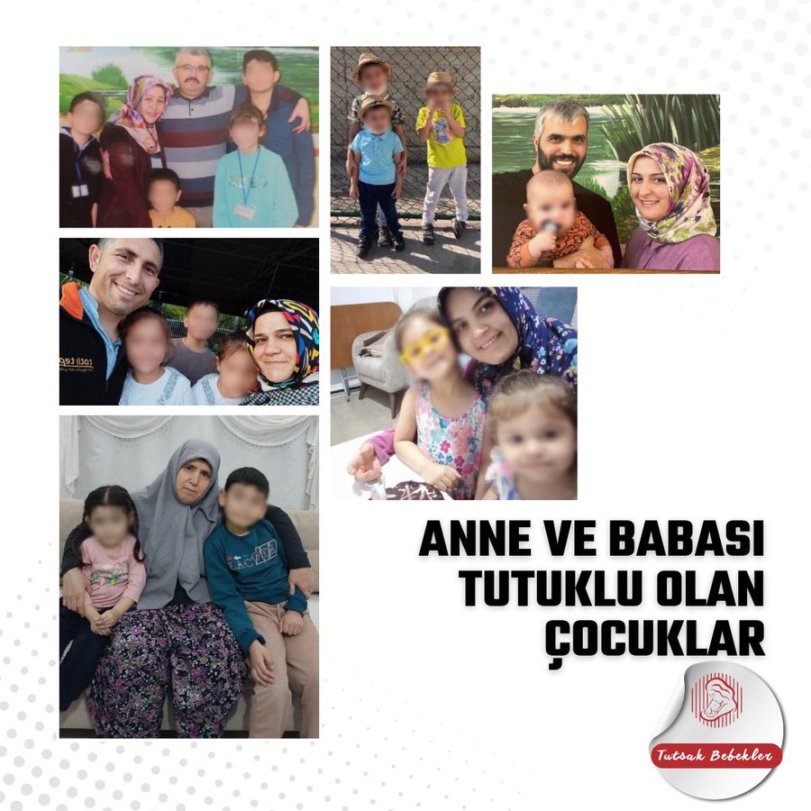 “CHILDREN WHO CELEBRATE WITH THEIR PARENTS IN PRISON…” Lawyer @avhaticeyldz wrote: “Our children, whose parents were in prison together, were abandoned to a completely different phase of pain. Great men continue their existence through these tiny bodies.