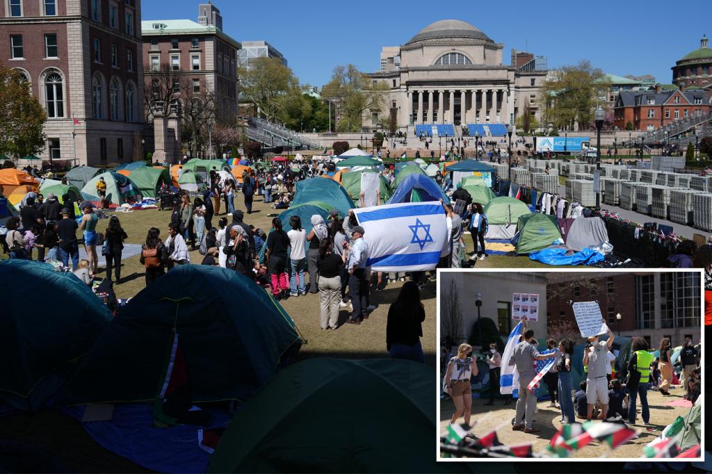 Columbia President Minouche Shafik sets deadline for anti-Israel protesters to reach agreement to dismantle encampment trib.al/G3yhlL9