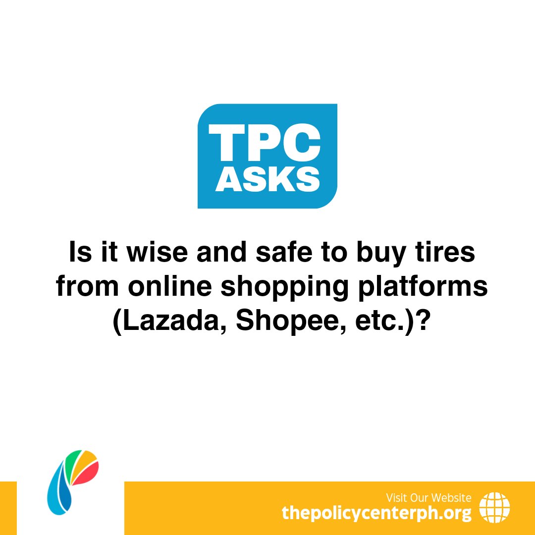 Is it wise and safe to buy tires from online shopping platforms (Lazada, Shopee, etc.)?

#roadsafety #safervehicles #mindfulmobility