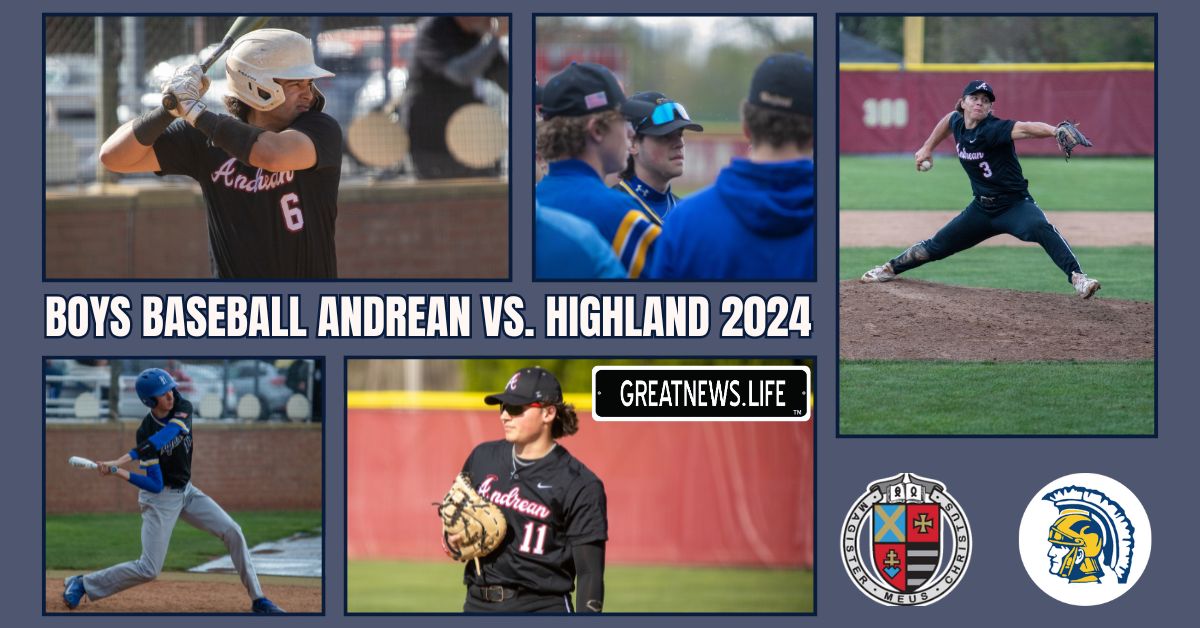 Andrean 59ers triumphed over Highland Trojans with a convincing 9-1 victory tonight. Congratulations to the team on their win! 🎉🏆 Check out action shots here: tinyurl.com/wycr3e37 @AndreanHigh | @andreanbaseball | @HighlandBaseba1