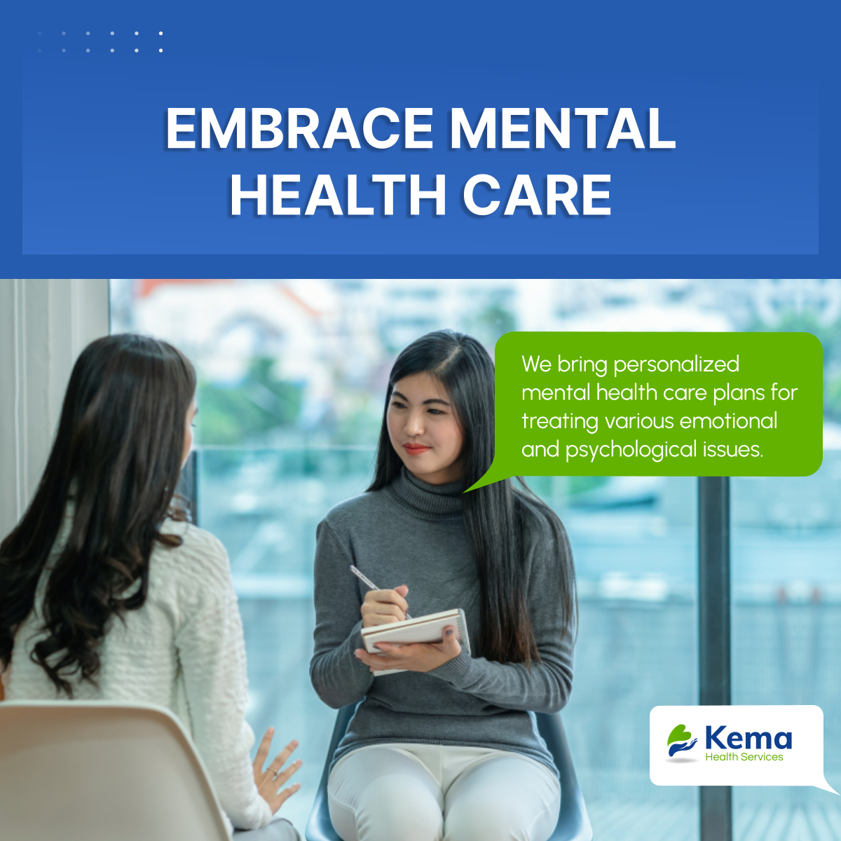 You're not alone in your mental health journey. With customized care plans, including therapy and medication, we're here to guide you toward healing and resilience. Walk in or book an appointment today. 

#FrederickMD #MentalHealthCare #HealingTogether