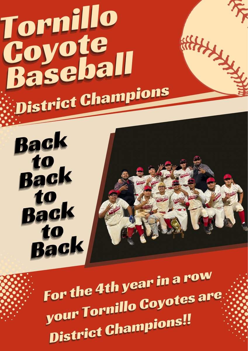 Tornillo Coyotes Baseball tweet media