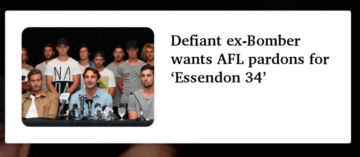 How's the Herald Sun calling Nathan Lovett-Murray a 'Defiant ex-Bomber' for calling out an obvious double standard. 

Just pathetic.