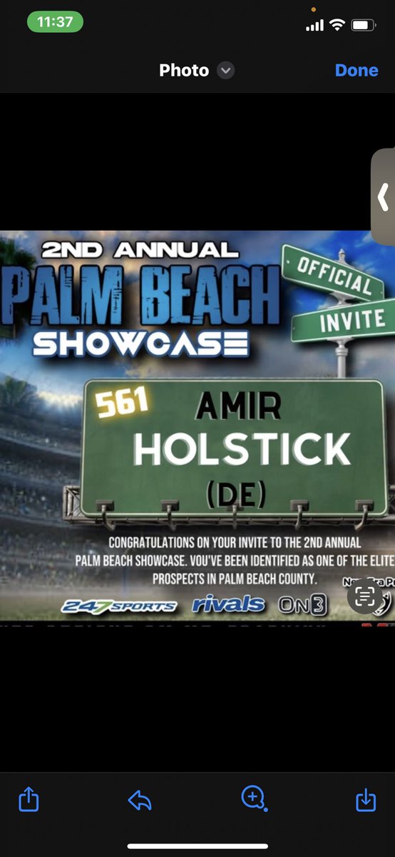 I am extremely blessed to receive an invitation to the palm beach showcase