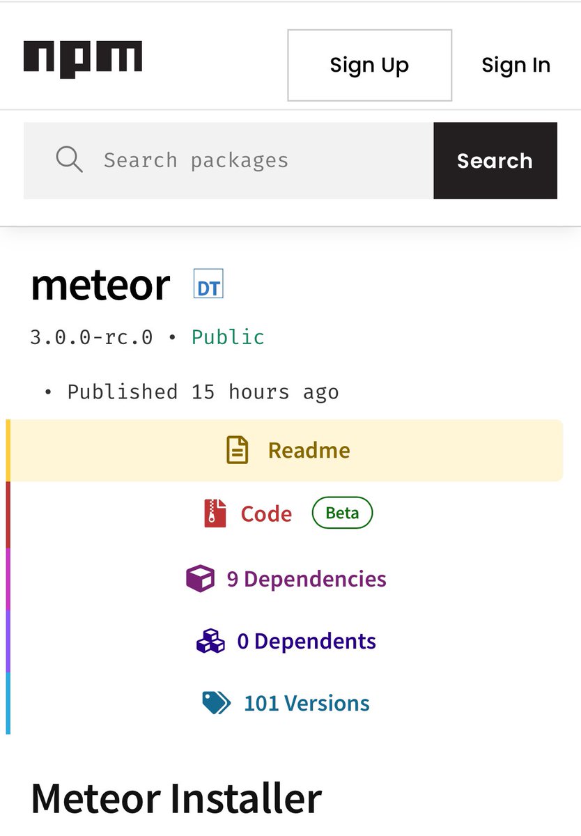 A wild @meteorjs 3.0 RC has appeared! 🙌🙌🙌