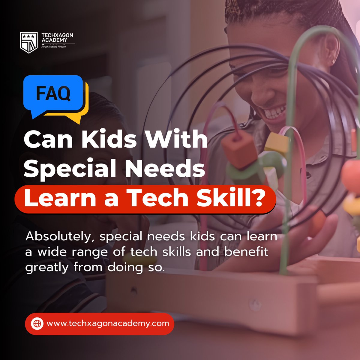 Can kids with special needs learn a tech skill?

#specialneeds #codingforkids