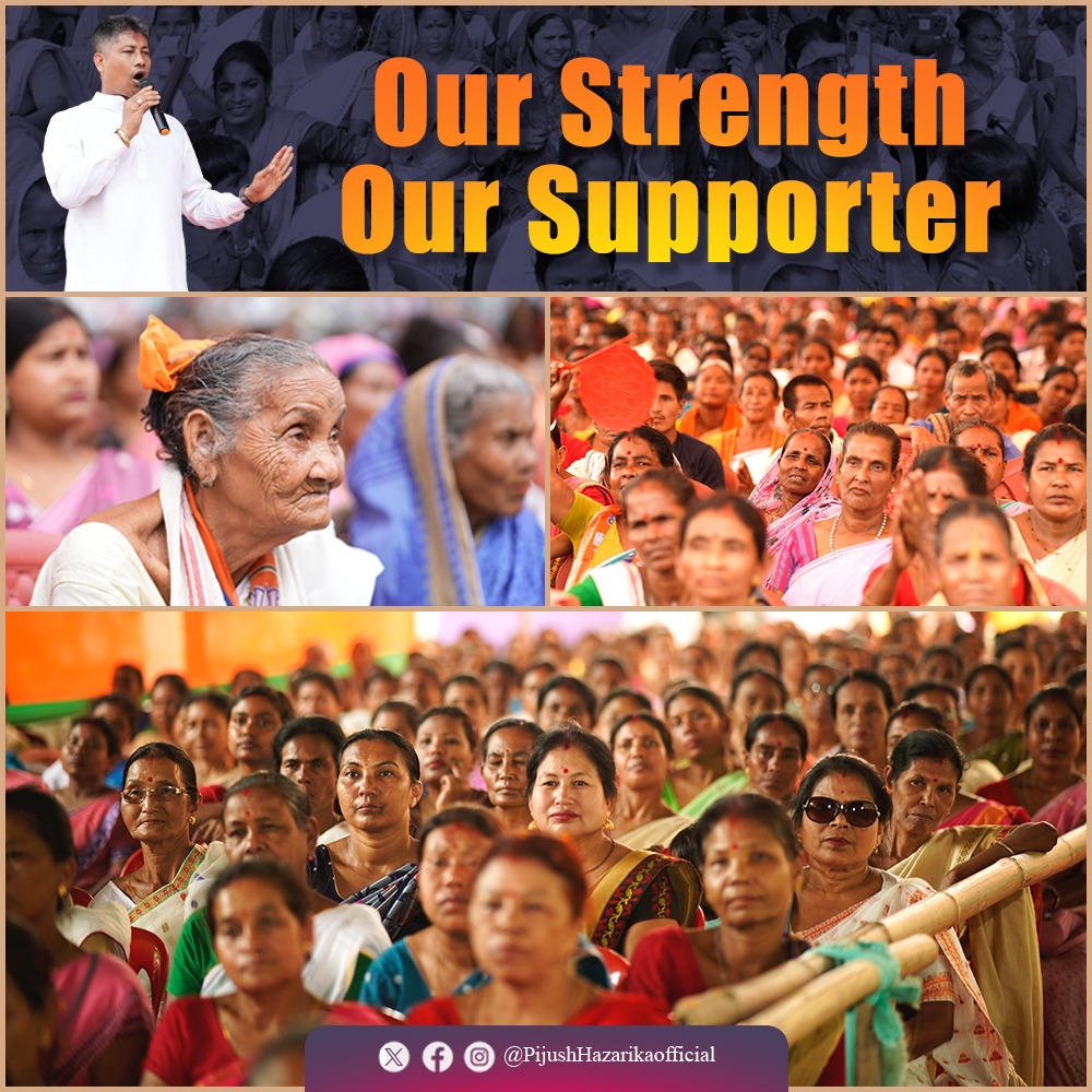Thousands of women voters irrespective of caste, creed & ages, braving all adversities joining the meeting gives me the strength & motivation to work for their holistic development. #AssamCampaign2024 #AbkiBaar400Paar #PhirEKBarModiSarkar