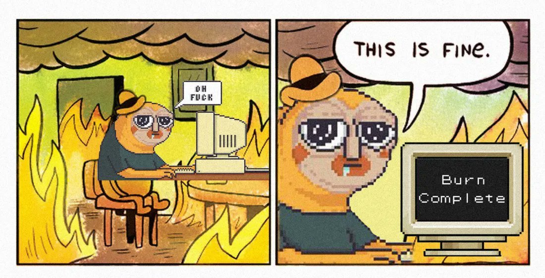 Slerf 树懒：meme传奇之路，从oh fuck开始  

1、预售献祭流，先烧一千万💲 

$Slerf 预售募集超过 5万 $SOL ，50%给LP，50%给预售，本来是常见操作。但项目方操作失误烧掉了所有LP和准备空投的代币，开space声音都在发抖 “赔不起怎么办”  

2、没预留没机构，真正的“公平分发”